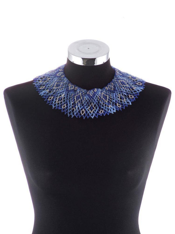 Colier lucrat manual  Liza Panait Liza Panait Online Boutique